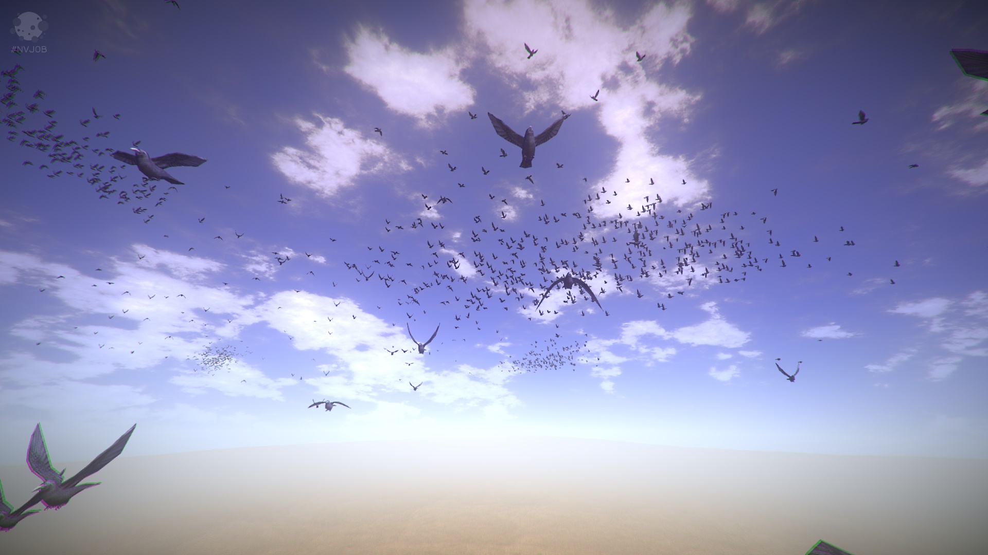 Simple Boids (Simulation Flock). Free Unity Asset. Nicholas Veselov Unity Developer. Николай Веселов Unity Разработчик Санкт-Петербург.