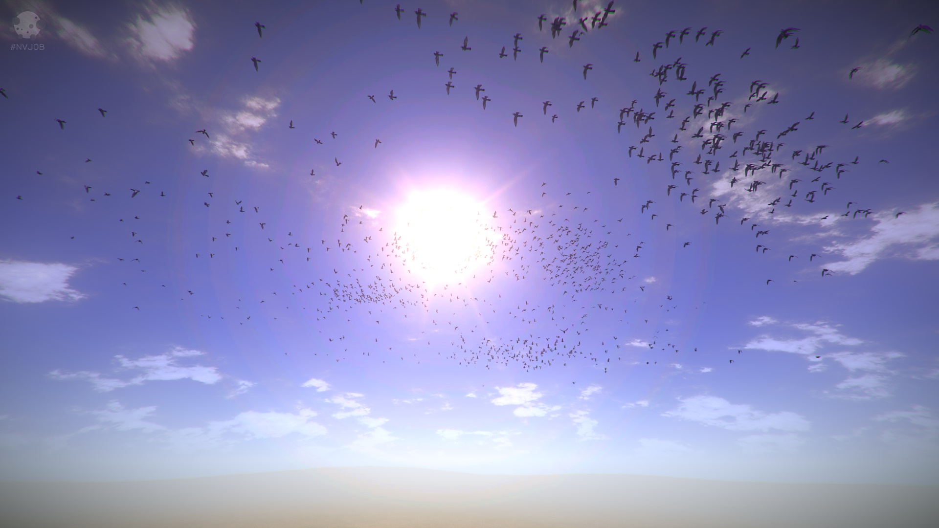 Simple Boids (Simulation Flock). Free Unity Asset. Nicholas Veselov Unity Developer. Николай Веселов Unity Разработчик Санкт-Петербург.