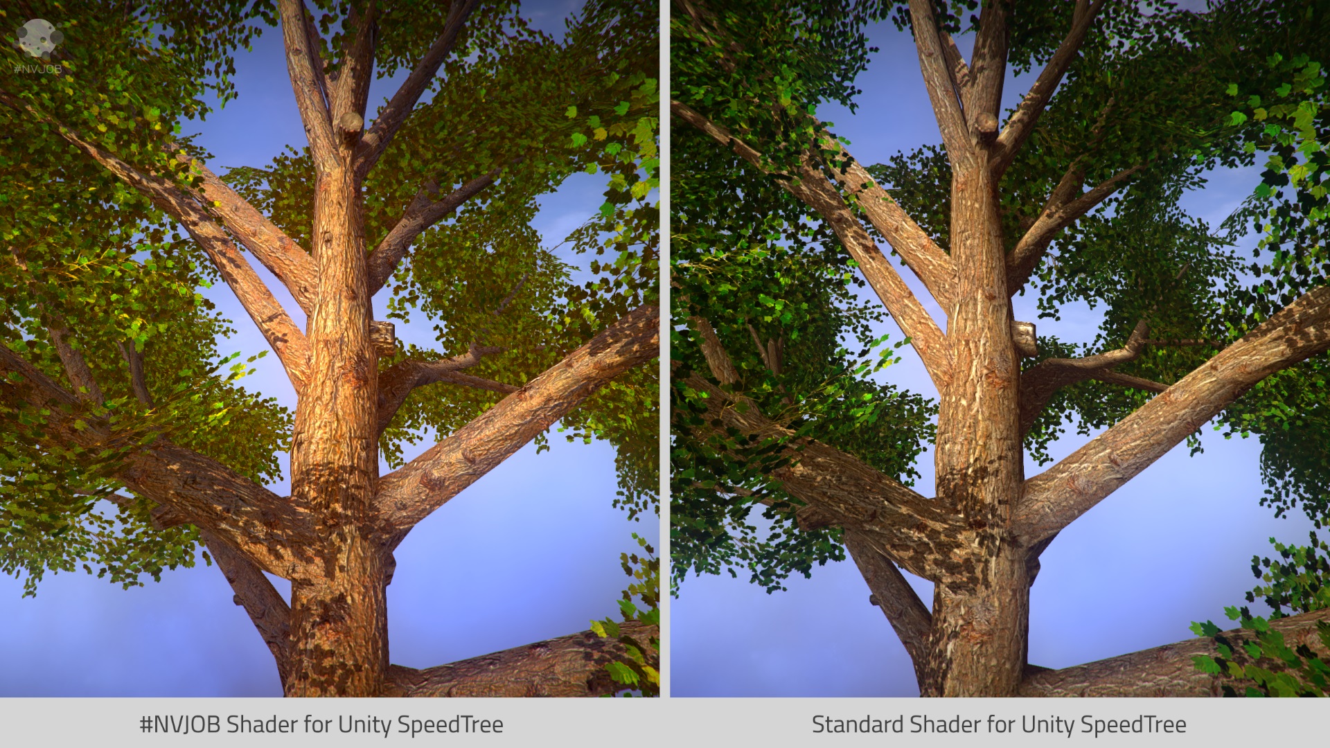 STC7 (Advanced Shader for Unity SpeedTree 7). Unity Free Asset.