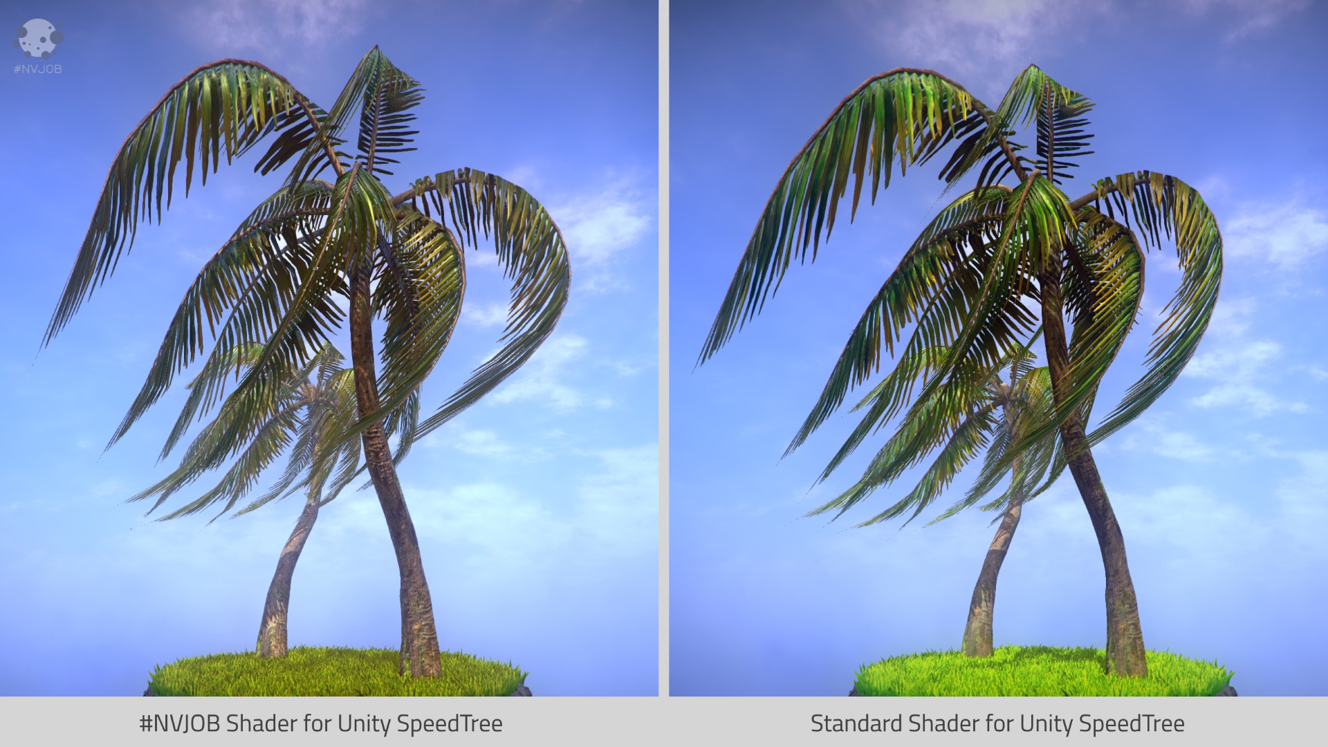 STC7 (Advanced Shader for Unity SpeedTree 7). Unity Free Asset.